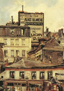 Italie, Vue de la place Clichy à Paris