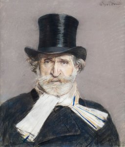 Portrait de Giuseppe Verdi