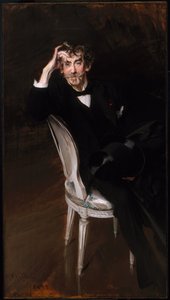 Portrait de James Abbott McNeil Whistler (1834-1903) 1897