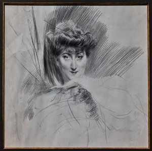 Portrait de Madame Veil Picard - Giovanni Boldini
