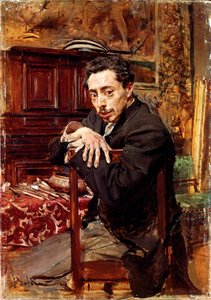 Portrait du peintre Joaquin Araujo Ruano - Giovanni Boldini