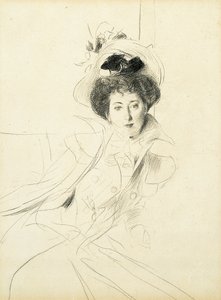 Étude de la princesse Niscemi - Giovanni Boldini