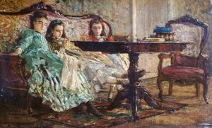 Les Sœurs Laskaraki - Giovanni Boldini