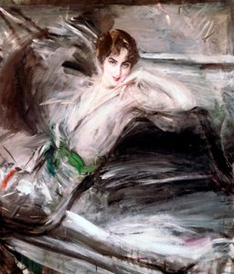Femme assise sur une chaise, vers 1860
