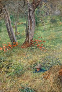 Une Cachette dans la Forêt - Giovanni Costa