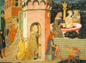 Histoires de Suzanne (détail) - Giovanni Di Ser Giovanni Lo Scheggia Guidi