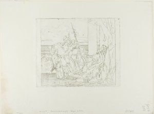 Énée présente son fils Ascagne à Didon - Giovanni Domenico Tiepolo