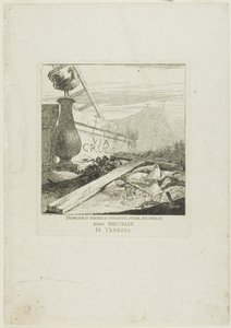 Frontispice aux Stations de la Croix - Giovanni Domenico Tiepolo