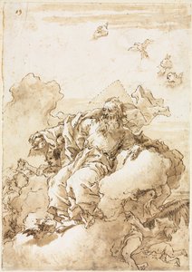 Dieu le Père avec le symbole de la Trinité, 1758 ou après