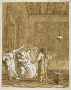 Jésus dans la maison de Jaïre