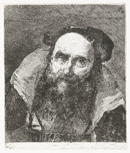 Vieil homme riant - Giovanni Domenico Tiepolo