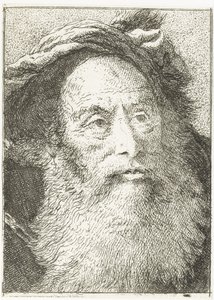 Homme avec barbe