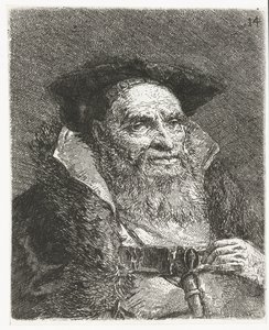 Homme avec béret