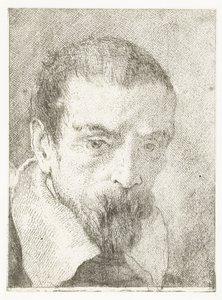Homme avec petite barbe sans couvre-chef (Verzameling hoofden, Raccolta di Teste)