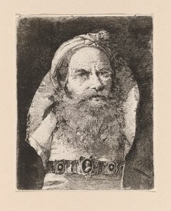 Vieil Homme avec Petit Turban, de la Raccolta di Teste