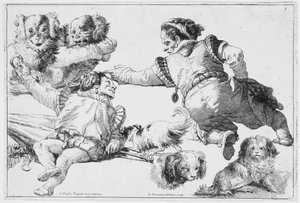 Études de Nains et de Chiens