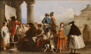 Le conteur - Giovanni Domenico Tiepolo