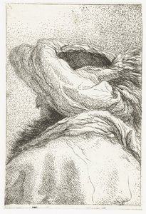 Homme turc avec la tête détournée portant un turban (Collection de têtes)