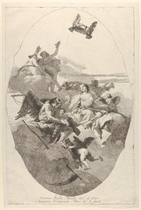 Vénus confiant Cupidon au Temps, 1758-80 - Giovanni Domenico Tiepolo