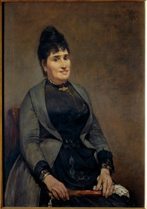 Italie, Florence, Portrait de Marianna Bigazzi - Giovanni Fattori