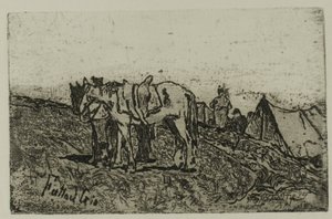 Manœuvres - Giovanni Fattori