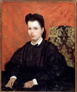 Portrait de la première épouse - Giovanni Fattori