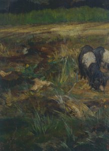 Maremme toscane (détail) - Giovanni Fattori