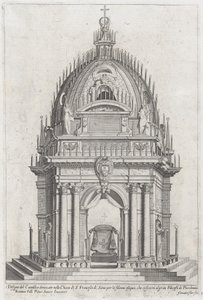 Conception du catafalque pour Francesco Piccolomini - Giovanni Florimi