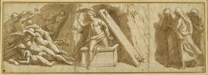 La Résurrection - Giovanni Francesco (c.1488 1528) Penni