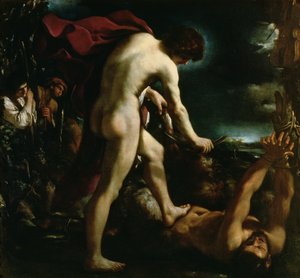 Apollon écorchant Marsyas, c.1618