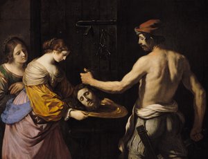 Salomé recevant la tête de Saint Jean-Baptiste, 1637