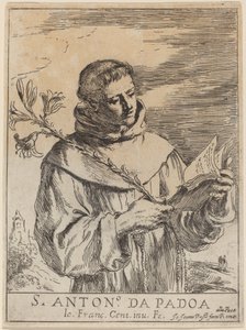 Saint Antoine de Padoue - Giovanni Francesco Barbieri, called Guercino
