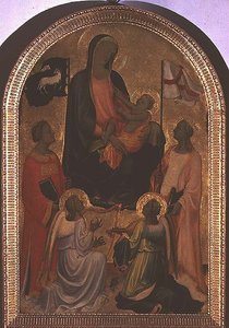 Madone et Enfant avec Saint Étienne et Sainte Ursule