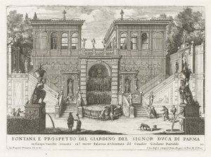 Jardins Farnèse à Rome - Giovanni Francesco Venturini