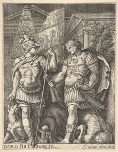Deux soldats romains, XVIIe siècle