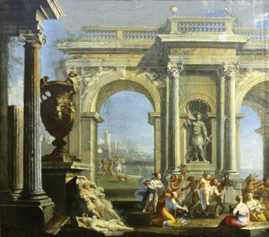 Le triomphe de Silène.