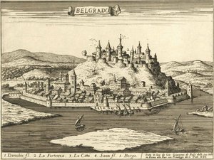 Château de Belgrade (Giovanni Giacomo De Rossi, 1683) - Giovanni Giacomo De Rossi