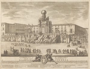 Le Temple de Janus, pour le festival de la "Chinea"