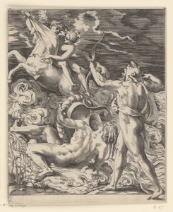 Hercule tue le centaure Nessus