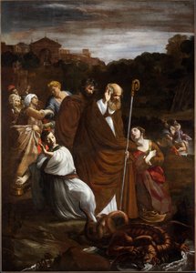Saint Véran libère Albenga du dragon, c.1615