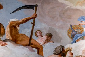 Saturne, dieu du temps (détail)