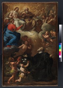 Vision de Saint Philippe Néri. Modelletto pour 