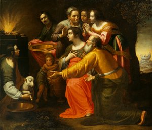 Le sacrifice de Noé après le déluge - Giovanni Martinelli