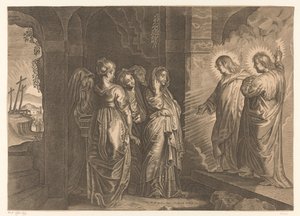 Saintes femmes au tombeau du Christ