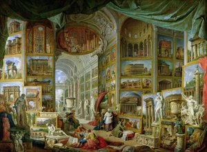 Galerie de vues de la Rome antique
