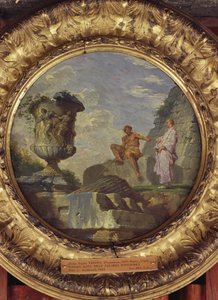 Ruines avec deux hommes, vers 1750-60 - Giovanni Paolo Pannini