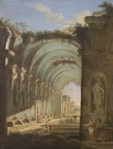 Ruines avec thermes - Giovanni Paolo Pannini