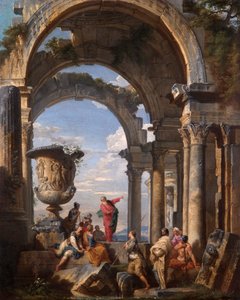 Saint Paul prêchant à Athènes - Giovanni Paolo Pannini