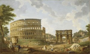 Vue du Colisée, 1747