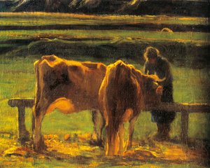 Italie, Rome, Alla Stanga - Giovanni Segantini